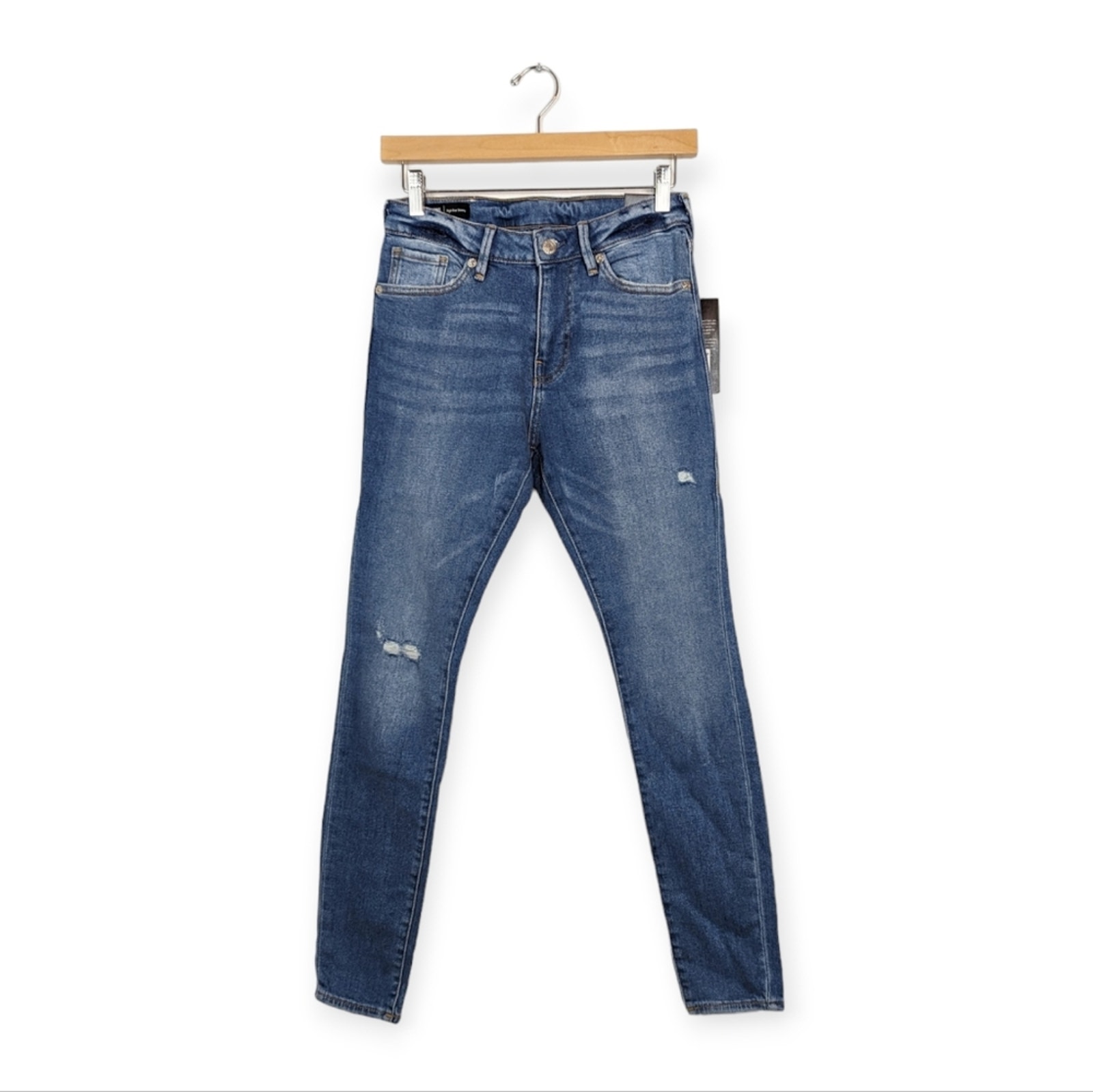 True Religion Jennie Curvy Jeans 26 Medium Wash High Rise Skinny Nwt